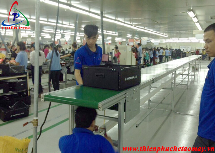 Thiêt kế khung băng tải nhôm Thiêt kế khung băng tải nhôm